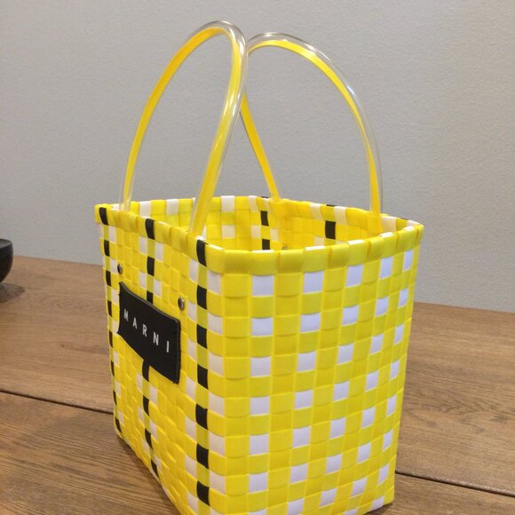 Marni Woven Market Bag - Picture 5 of 10